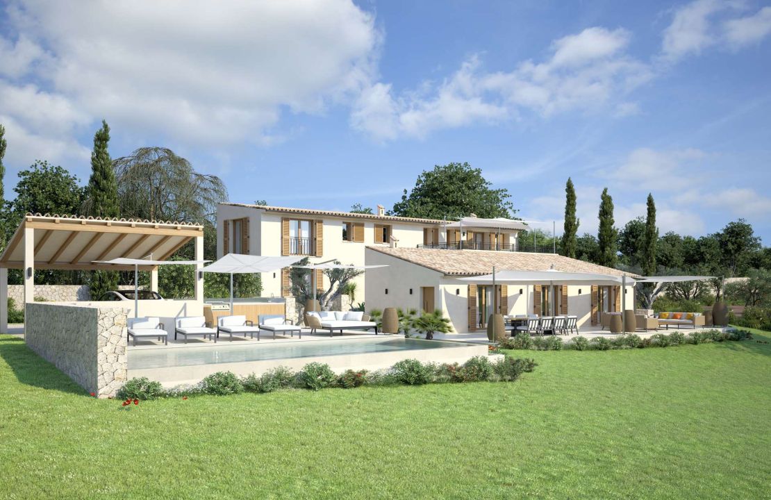 Stunning Finca in Alcudia, Mallorca – With License to Build Your Dream Home