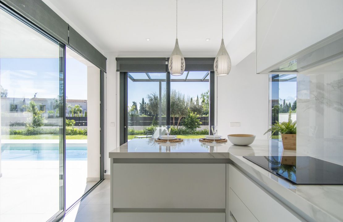 Designer villa in Mallorca Sa Pobla urbanisation Crestatx with pool and holiday rental license