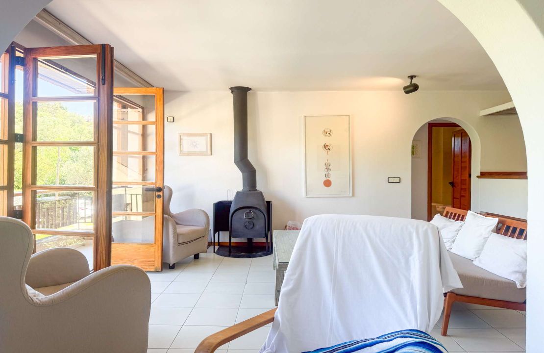 Haus zur Miete in ruhiger Lage von Pollença mit Kamin und viel Tageslicht