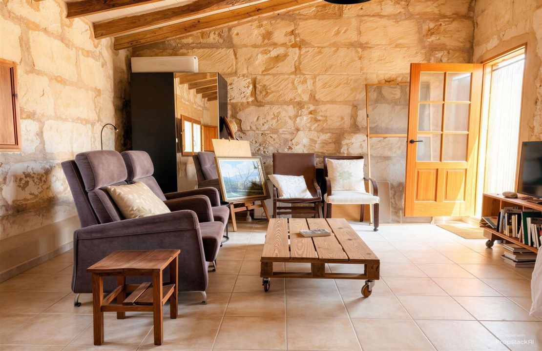 Casa de pueblo con jardín y casa de invitados en Sa Pobla en venta