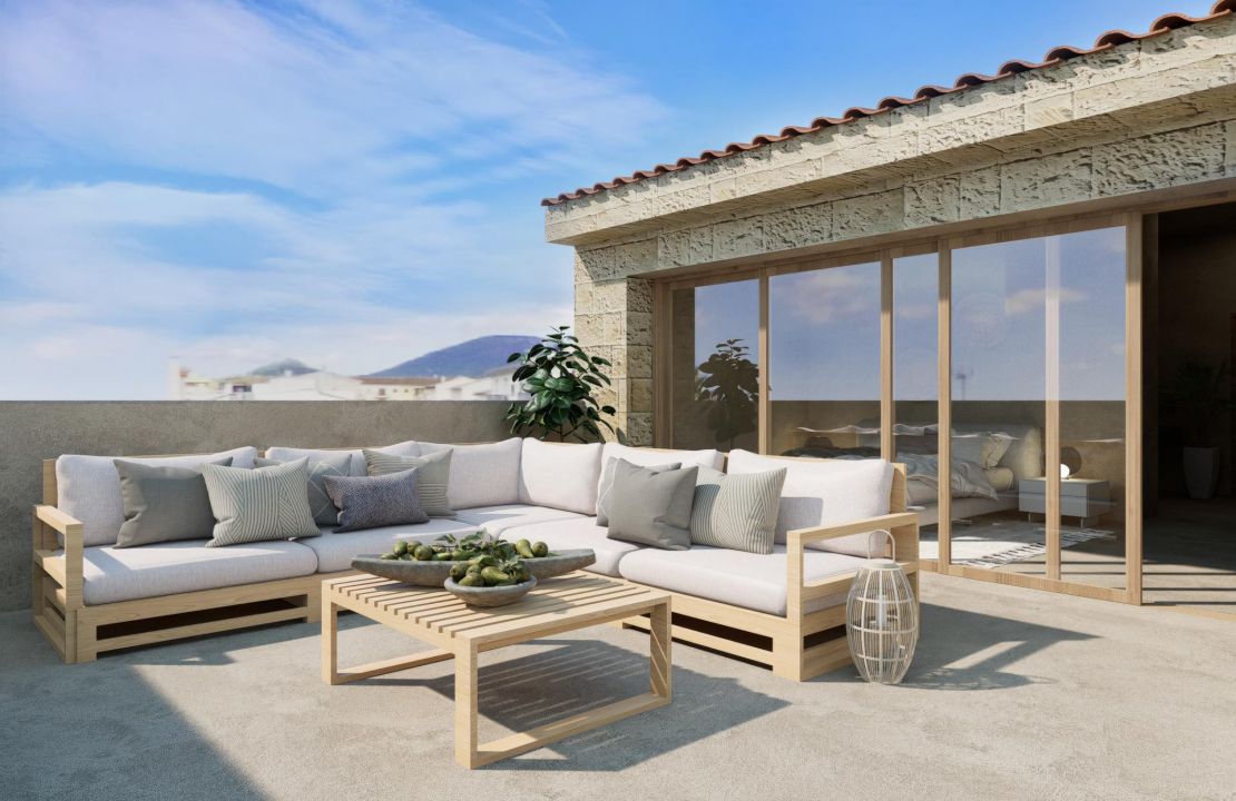 Parcela en venta en Muro Mallorca con licencia de construcción