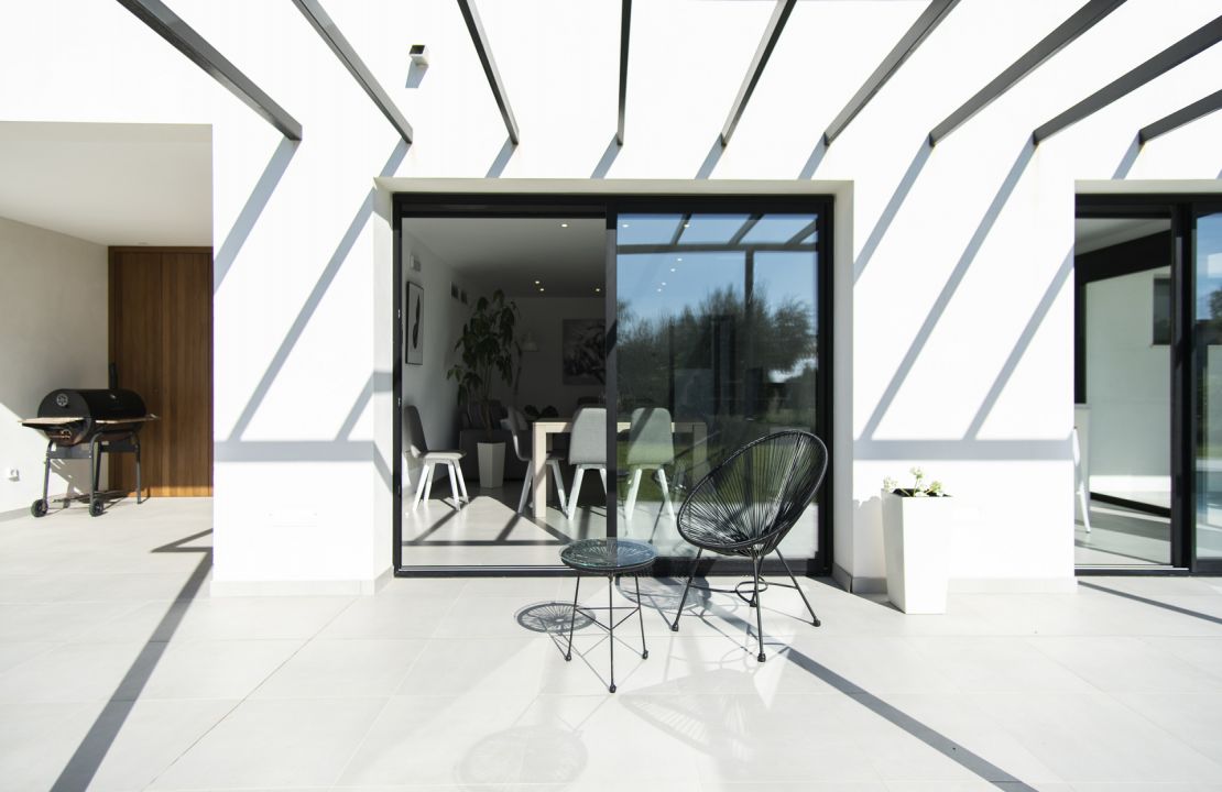 Designer villa in Mallorca Sa Pobla urbanisation Crestatx with pool and holiday rental license