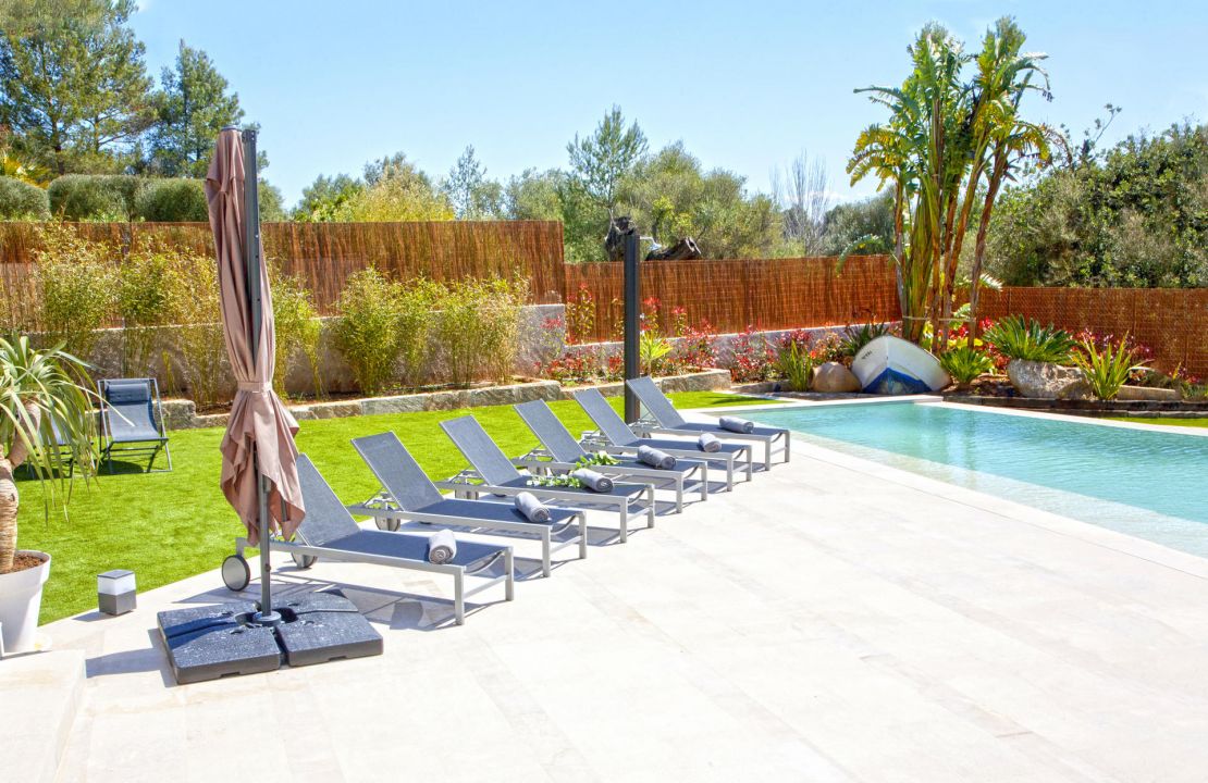 Moderne Villa mit Pool, Sauna und Fitnessraum in begehrter Wohnlage Crestatx bei Sa Pobla
