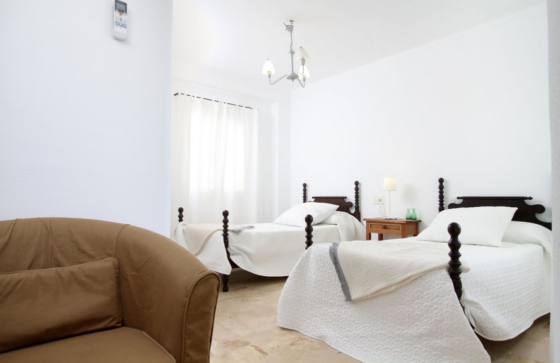 Third floor apartment for rent with lift in first sea line located in Puerto Pollenca