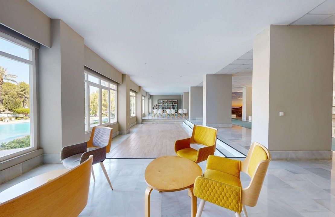 Apartment in Puerto Alcudia with community pool and panoramic views