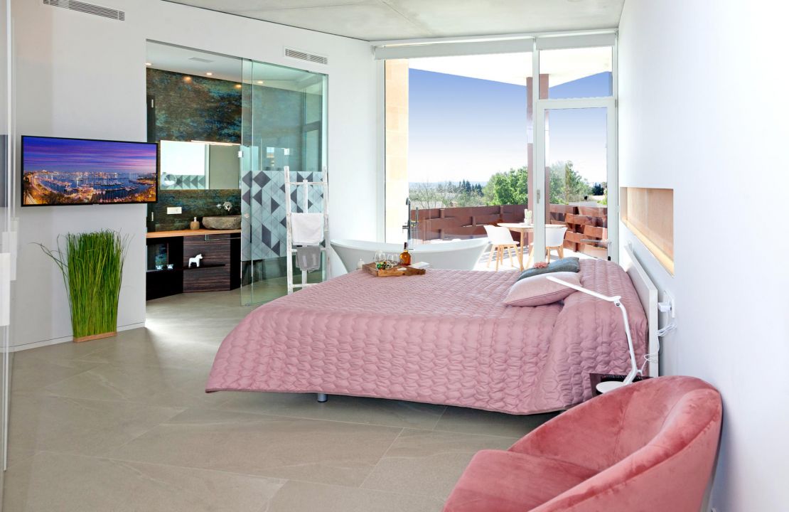 Moderne Villa mit Pool, Sauna und Fitnessraum in begehrter Wohnlage Crestatx bei Sa Pobla