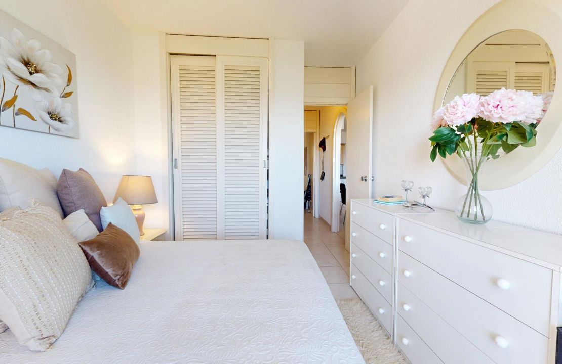 Apartment in Puerto Alcudia with community pool and panoramic views