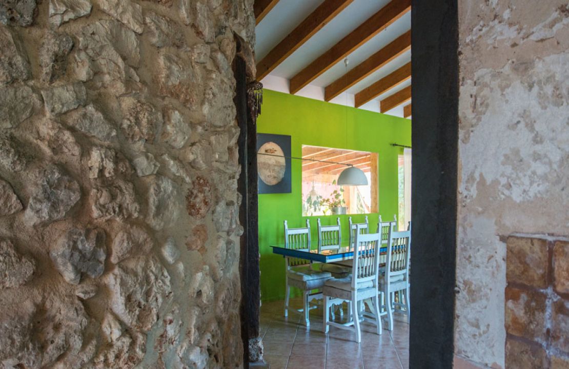 Finca Sa Pobla con antiguo molino