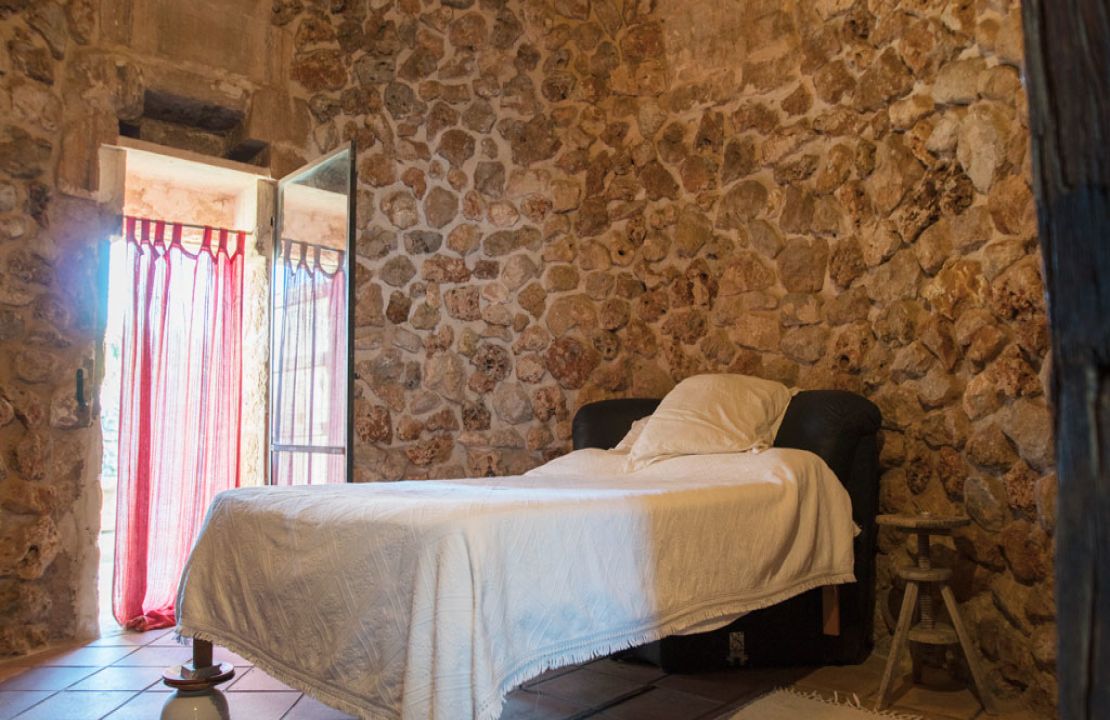 Finca Sa Pobla con antiguo molino