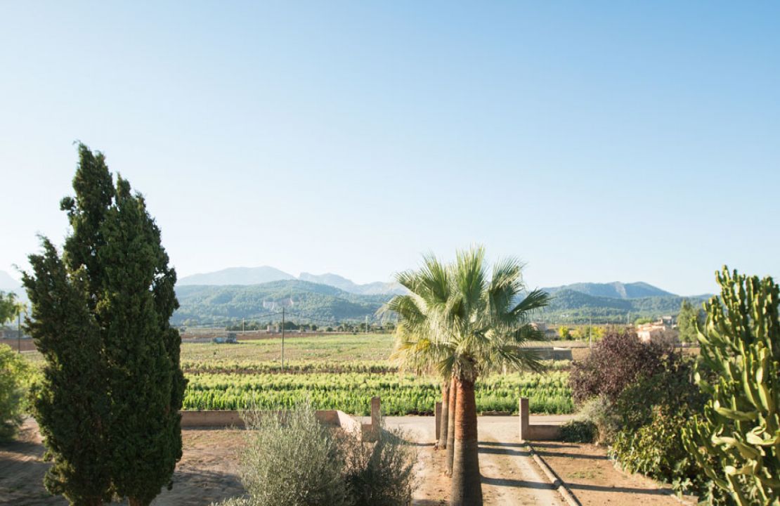 Landhaus in Sa Pobla, Mallorca mit originaler Mühle