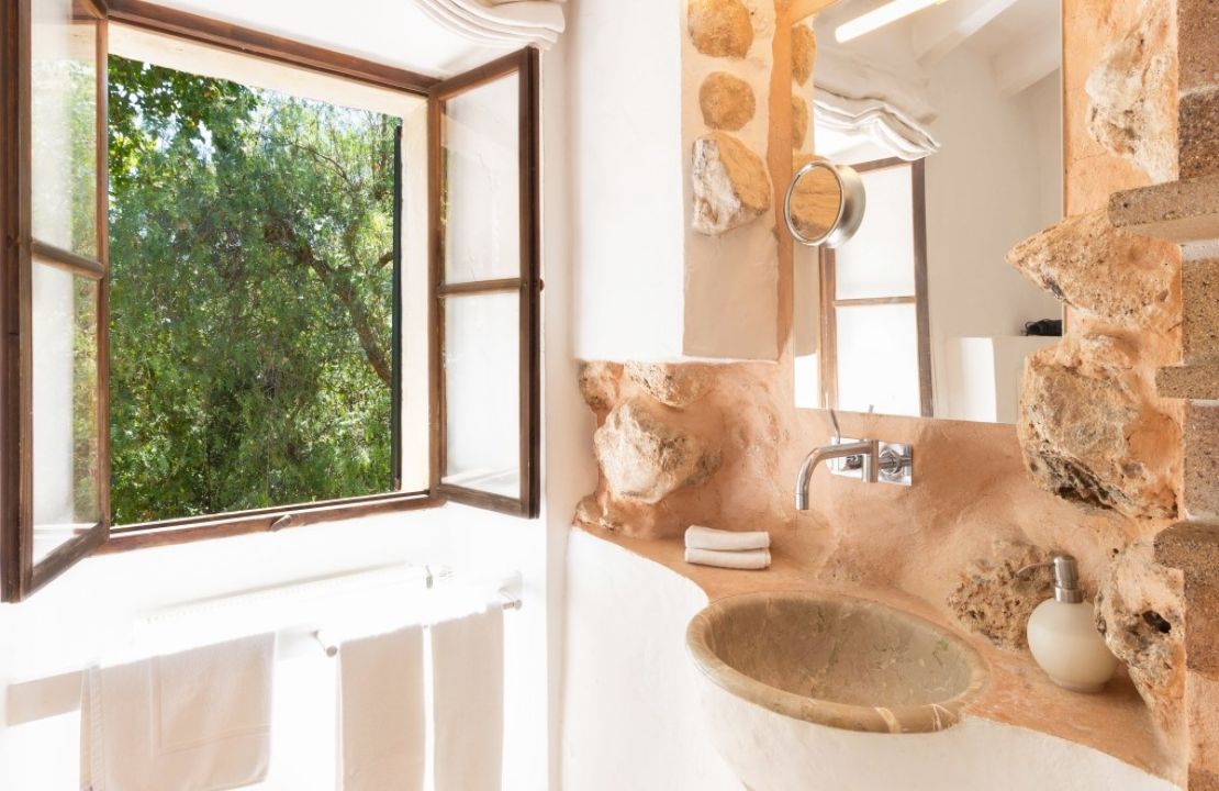 Finca aus dem 13. Jahrhundert in Campanet, Mallorca bestehend aus dem Herrenhaus und seinen vielfältigen Anbauten
