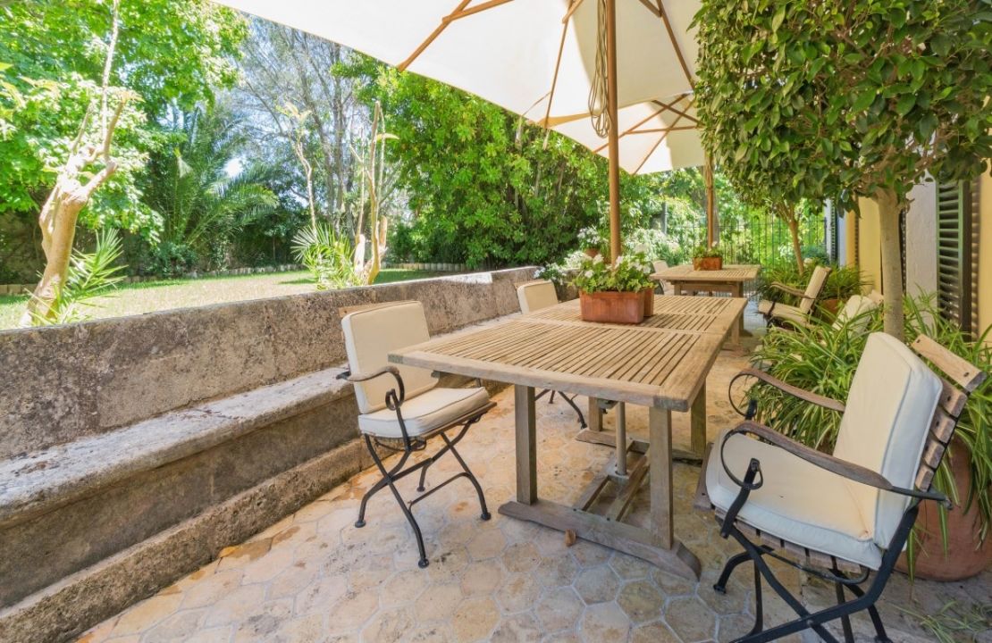 Finca aus dem 13. Jahrhundert in Campanet, Mallorca bestehend aus dem Herrenhaus und seinen vielfältigen Anbauten