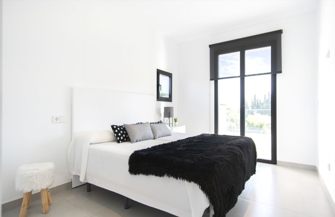 Designer villa in Mallorca Sa Pobla urbanisation Crestatx with pool and holiday rental license