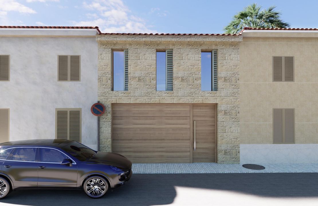 Parcela en venta en Muro Mallorca con licencia de construcción