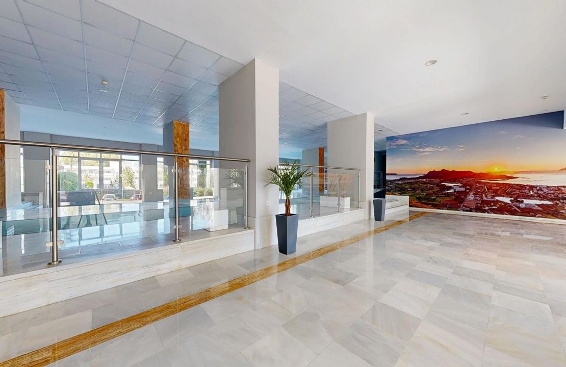 Apartment in Puerto Alcudia with community pool and panoramic views