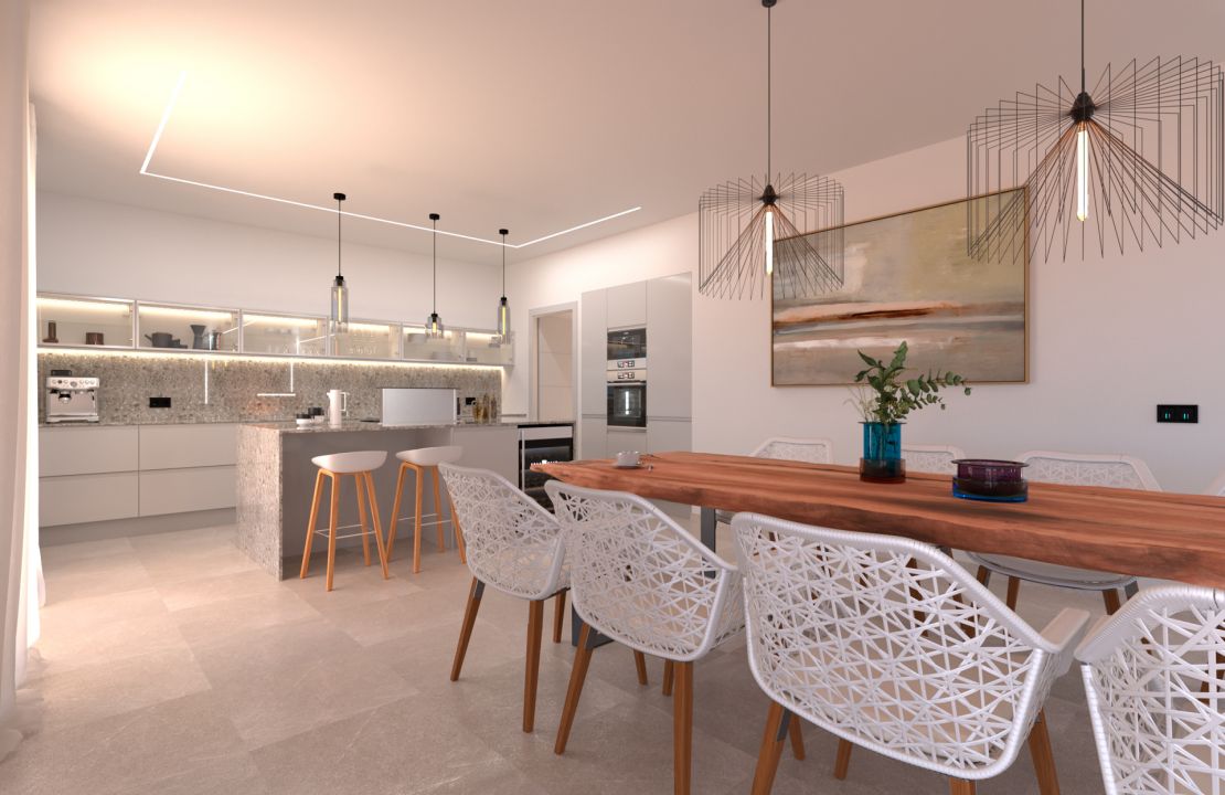 Land for sale Mallorca Alcudia with approved building license of a house with 6 bedrooms and swimming pool