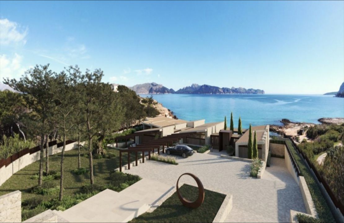 Atemberaubende Aussichten bietet dieses Projekt einer Luxusvilla auf Mallorca, Alcudia