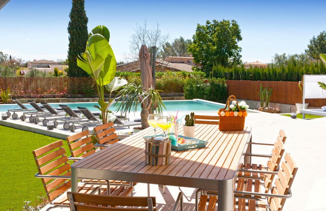 Moderne Villa mit Pool, Sauna und Fitnessraum in begehrter Wohnlage Crestatx bei Sa Pobla