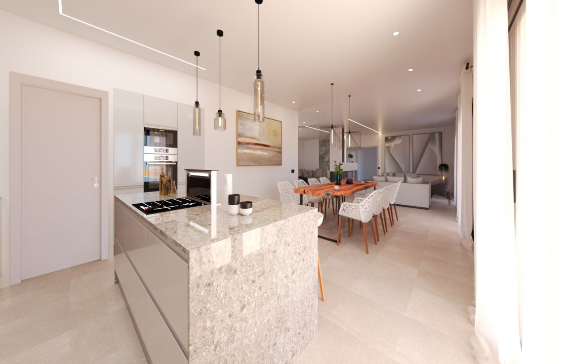 Land for sale Mallorca Alcudia with approved building license of a house with 6 bedrooms and swimming pool