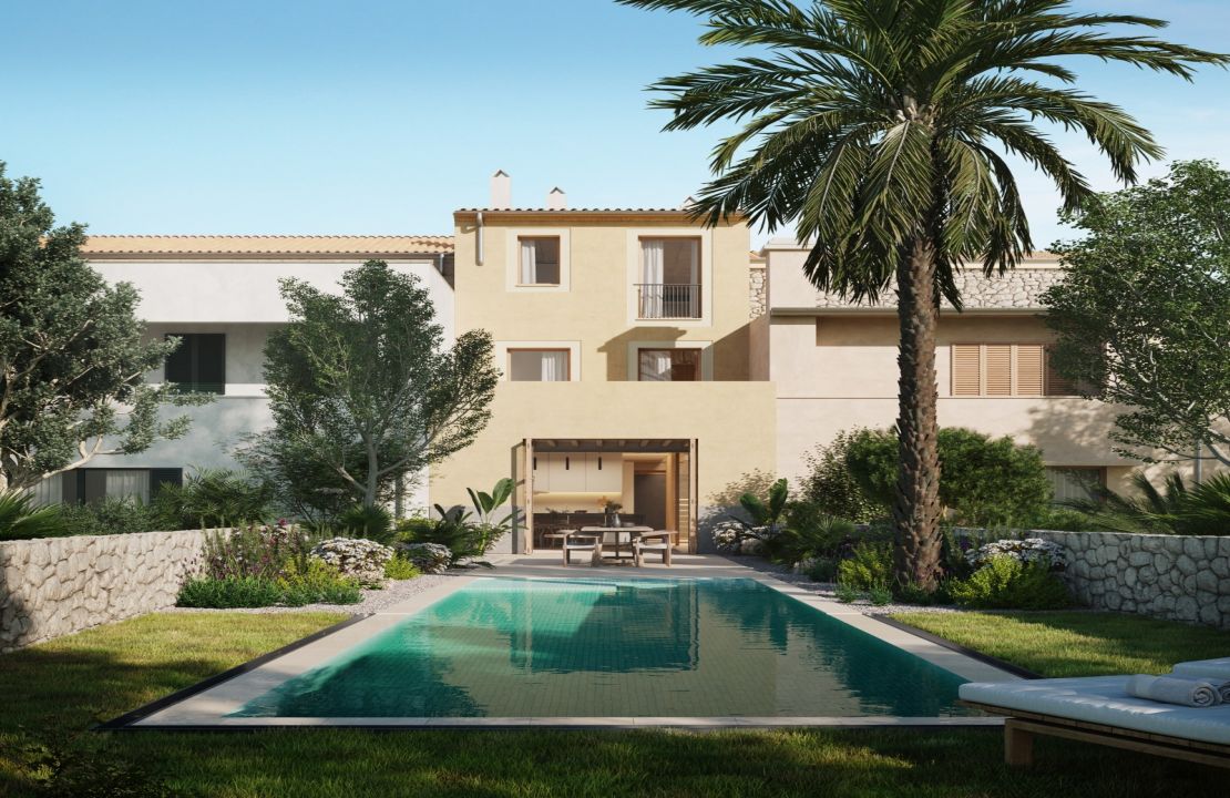 Proyecto de renovación de una casa de lujo en venta en Campanet, Mallorca