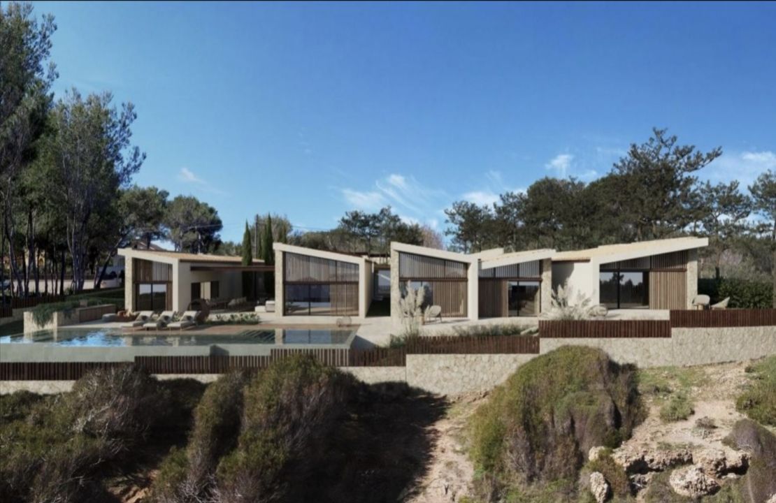Atemberaubende Aussichten bietet dieses Projekt einer Luxusvilla auf Mallorca, Alcudia