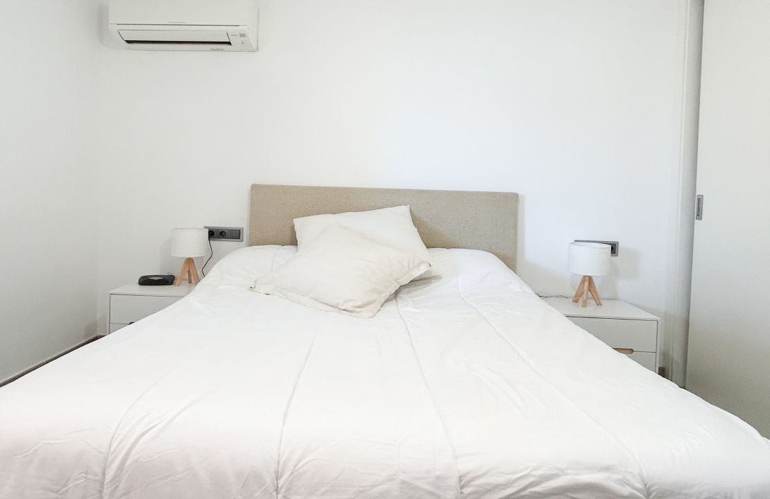 Newly refurbished top floor apartment for sale in Can Picafort with spacious terraces and parking space