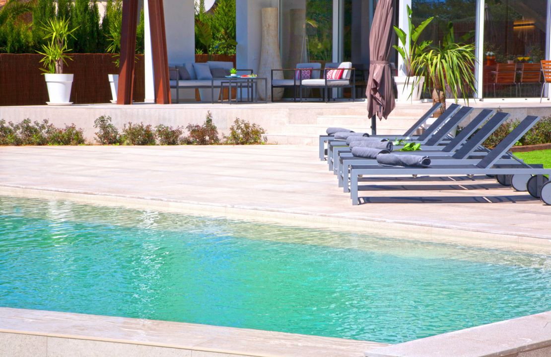 Moderne Villa mit Pool, Sauna und Fitnessraum in begehrter Wohnlage Crestatx bei Sa Pobla