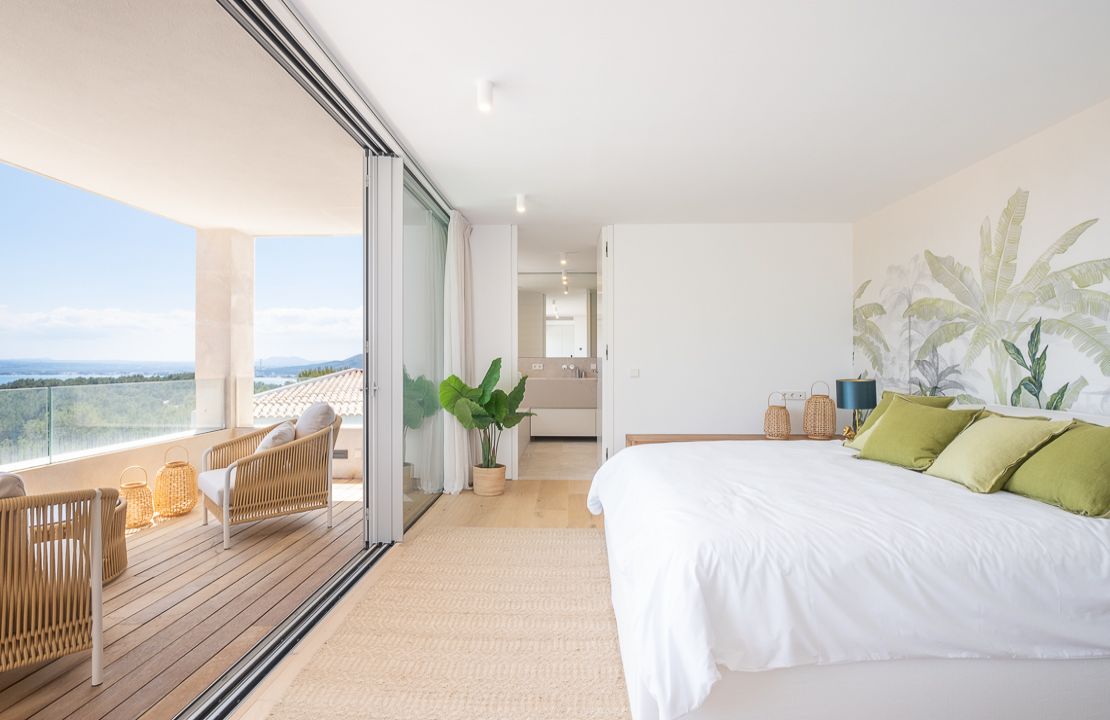 Moderne Neubauvilla mit Meeresblick in Bonaire, Alcudia