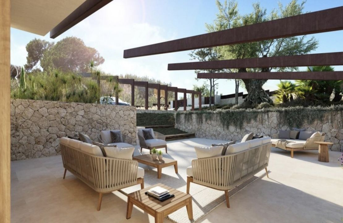 Atemberaubende Aussichten bietet dieses Projekt einer Luxusvilla auf Mallorca, Alcudia