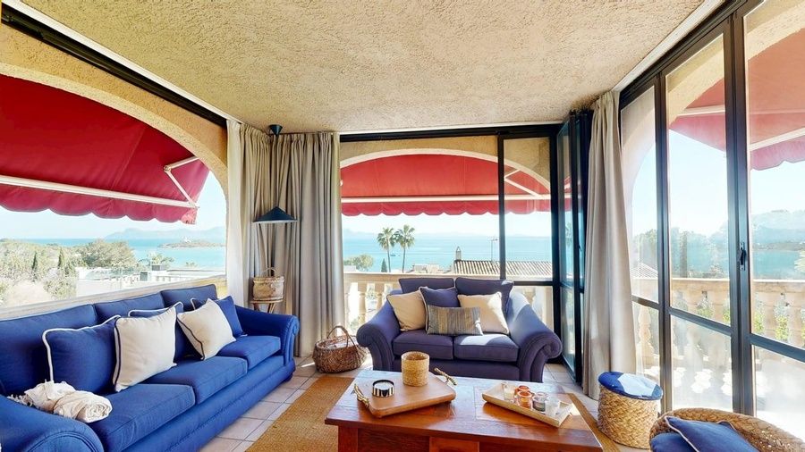 Villa mit Meerblick auf Mallorca Alcanada golf - Alcudia zum verkauf